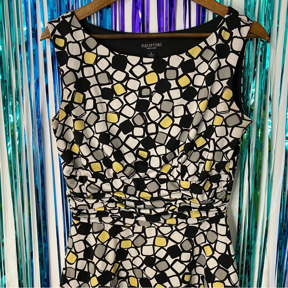 Perceptions Color Block Blouse - Picture 5 of 5